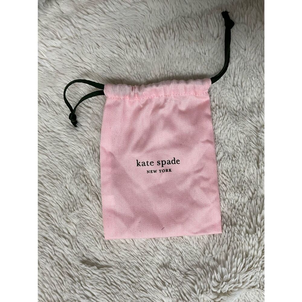 Kate Spade Pink Drawstring Pouch - Picture 2 of 6